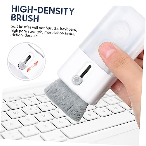 Angoily 2sets Electronic Cleaning Kit with Cleaning Brush Pen Wiper Key Cap Puller Portable Spray Bottle for Headphones Keyboards Laptops Phones Pc Monitors