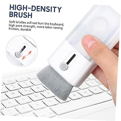 Angoily 2sets Electronic Cleaning Kit with Cleaning Brush Pen Wiper Key Cap Puller Portable Spray Bottle for Headphones Keyboards Laptops Phones Pc Monitors