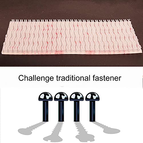 3M Dual Lock 2in x 4in 4pcs, EZ Pass Holder/IPass/IZoom/Sunpass, Adhesive Mounting Strips Clear Fastener - size: Clear 2in x 4in x 4pcs