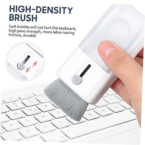 OSALADI 2sets Electronics Cleaning Tools Cleaning Brush Key Cap Buckle and Spray Bottle for Headphones Keyboards Laptops Phones and Monitors