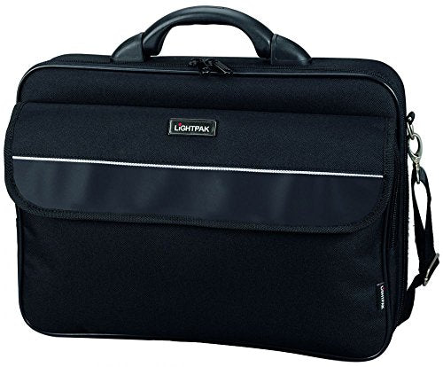 46111 ELITE L - business laptop bag for 17 inch laptop, nylon, black - color: Black, size: 17 inch