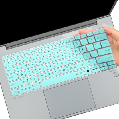 Keyboard Cover for HP ProBook 440 G11 14 & HP ProBook 445 G11 14-inch Laptop Accessories Keyboard Protective Cover Skin (NOT Fit HP ProBook 440 445 G10/G9/G8/G7/G6/G5)-Hotblue - color: Hotblue