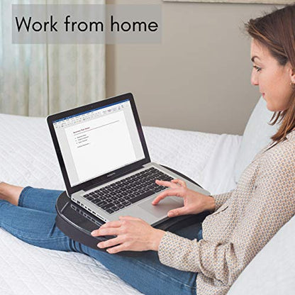 Sofia + Sam Mini Memory Foam Lap Desk Color: Black - color: Black
