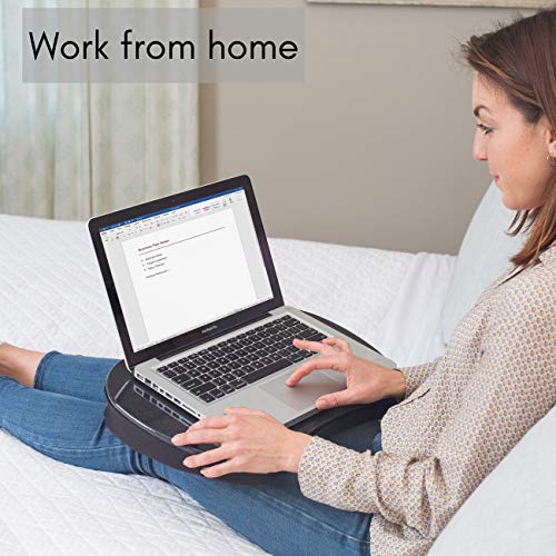 Sofia + Sam Mini Memory Foam Lap Desk Color: Black - color: Black