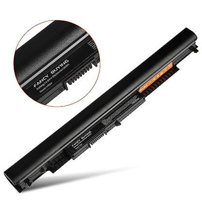 38Wh 807956-001 807957-001 Battery for HP 15-AY041WM HS03 HS04 HSTNN-LB6U 807957 HSTNN-LB6V LB6U HSTNN-DB7I HSTNN-LB6U HSTNN-LB6V HSTNN-PB6S HSTNN-PB6T TPN-C125 TPN-C126 TPN-I120 TPN-I124 - size: 10.79*0.9*0.82inch HS04