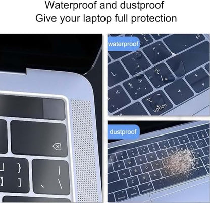 Silicone Keyboard Protector for 12-14 in Laptops, Waterproof and Dustproof Cover, Easy to Clean, Flexible Film, Dustproof Keyboard Film, Flexible Keyboard Protector|Durable Keyboard Film