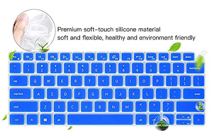 Keyboard Cover Skin for Dell Latitude 3440 5440 5430 5431 5420 14", Dell Latitude 14" 7440 7430 7420 7410, Dell Latitude 14" 9420 9430, Dell Latitude 9520 9510 7520 15.6" Keyboard Skin Protector, Blue - color: Blue
