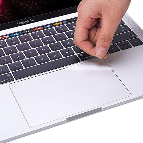[2PCS] TrackPad Protector Skin for 2023-2020 MacBook Pro 13 Inch M2 A2338 M1 A2289 A2251 Track Pad Cover Skin for 2023 MacBook Pro 13 A2338 A2289 A2251 with Touch Bar Touch ID Laptop Accessories,Clear - size: MacBook Pro 13" A2338 M2 M1 A2289 A2251