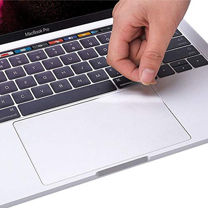 [2PCS] TrackPad Protector Skin for 2023-2020 MacBook Pro 13 Inch M2 A2338 M1 A2289 A2251 Track Pad Cover Skin for 2023 MacBook Pro 13 A2338 A2289 A2251 with Touch Bar Touch ID Laptop Accessories,Clear - size: MacBook Pro 13" A2338 M2 M1 A2289 A2251
