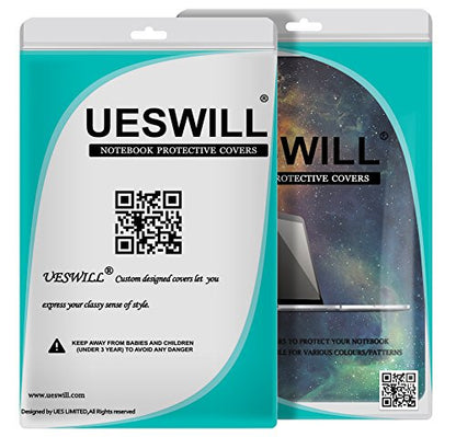 UESWILL Galaxy Pattern Hard Shell Case Compatible with MacBook Pro 13 inch with Retina Display No CD-ROM (Model A1502/A1425, Early 2015/2014/2013/Late 2012), Nebula/Green - color: Pattern: Nebula/Green, size: MacBook Pro 13" Retina A1502/A1425