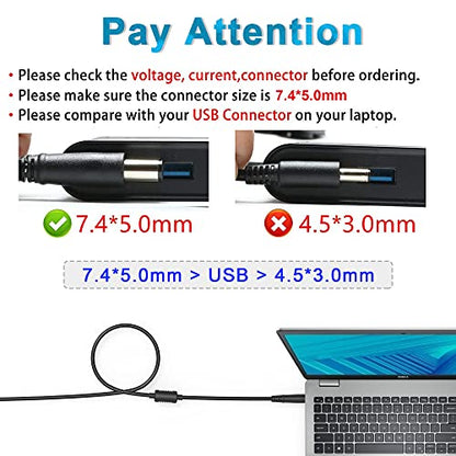 90W 65W Charger for Dell Inspiron N7110 N4010 N7010 N5110 N5010 1545 15,Studio 1735,HA65NS5-00 0J62H3 928G4 PA-10 WK890 PA-12 PA-3E 0V0KR FA90PE1-00 9T215 DA90PE1-00 DA65NS4-00 DA65NS3-00 - color: black5