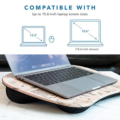 LAPGEAR MyStyle Portable Lap Desk with Cushion - Western - Fits up to 15.6 Inch Laptops - Style No. 45371 - color: Western