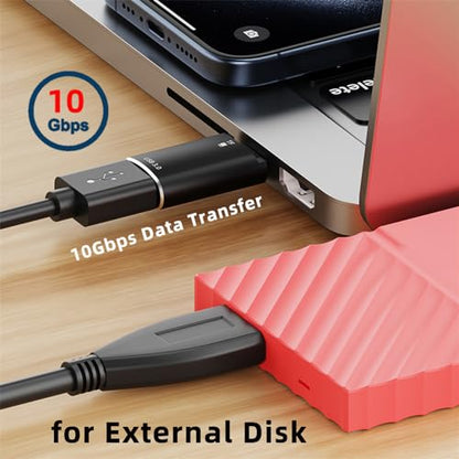10Gbps USB-C Type-C to USB 3.0 Female OTG & TF Micro-SD Card Reader Adapter for Laptop Tablet Phone - style: USB-C to USB 3.0 OTG