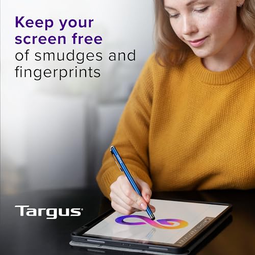Targus Slim Stylus for Tablets and Smartphones, Metallic Blue (AMM1203US) - color: Metallic Blue, style: Slim Stylus