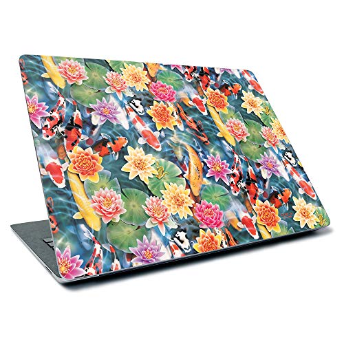 MightySkins Skin for Microsoft Surface Laptop 3 13.5" (2019) - Koi Pond | Protective, Durable, and Unique Vinyl Decal Wrap Cover | Easy to Apply, Remove, and Change Styles | Made in The USA - color: Koi Pond