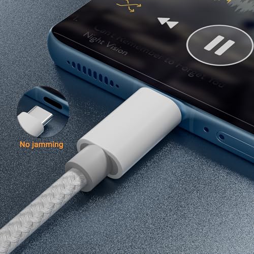 Aux to USB C, 6.6ft Extra Long USB C to 3.5mm Audio Aux Jack Adapter Cable, Hi-Fi DAC Lossless Sound, Plug and Play for iPhone 17/16/15 Pro Max, Samsung S24/S23, Pixel, Car Stereo & Home Audio