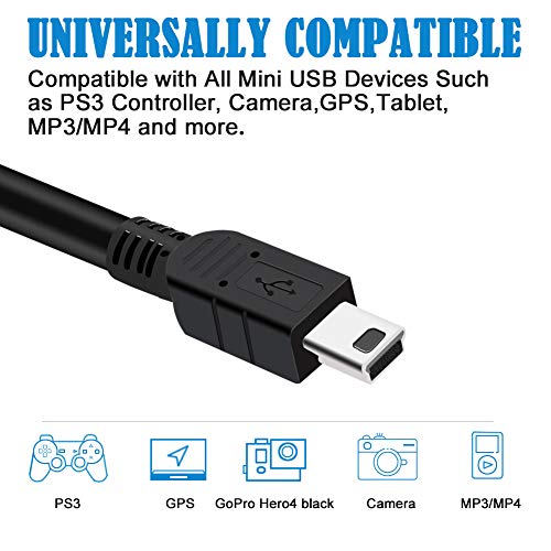 BestCH Mini USB Cable Laptop PC Cord Compatible with USB 2.0 External 7.1CH Optical Audio Sound Card Adapter