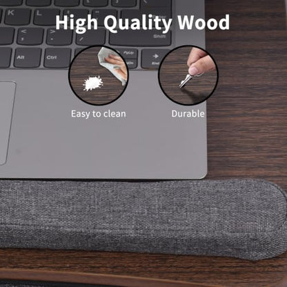 Home Office Lap Desk with Wrist Rest Laptop Bed Desk for Notebook, Laptop, Tablet, Lap Stand with Tablet, Phone Holder Fits Up to 14 Inch Laptops (Brown) - color: Brown, size: Small