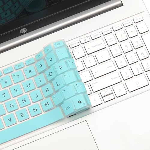 Keyboard Cover for HP Laptop 15.6" 15-fc 15-fd 15z-fc000 15-fc0025dx 15-fc0245dx 15-fc0093dx 15-fc0041wm 15-fc0081nr 15-fc0037wm 15-fc0047nr 15-fc0105nr 15-fc0353nr 15-fc0077od 15-fc0013od fc0022la - color: Hotblue