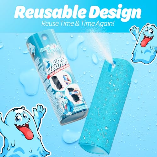 Gunk Getter - Pocket Screen Cleaner (2 Pack) - iPhone Andriod iPads Tablets Car Screens Monitors Travel TSA