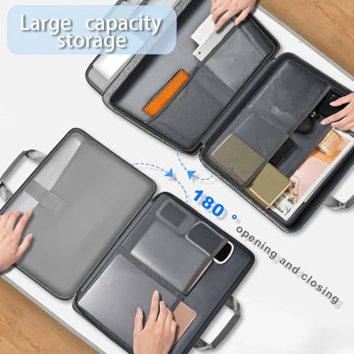 ZINZ Expandable Laptop Case 15.6 Inch Sleeve, Protective Carrying Case Compatible with MacBook Neo 16", MacBook Pro 16"/15.4", Dell XPS 16" and Most 15" 15.6" 16" Notebook，MG01Y01 - color: Mg01y01, size: 15-16"