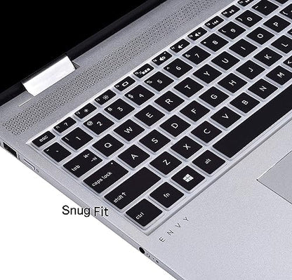 Keyboard Cover for HP Laptop 15.6 15-dw 15-dy 15-da/db 15-ef 15-bs/bw 15-dy5033dx dy5073dx dy2073dx dy5399nr dy5599nr 15-dw4047nr 15t-dw400/HP 17.3 Laptop 17-by/bs/ca 17-by4022wm by4025nr -Black - color: Black