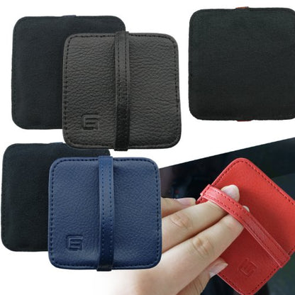 Eco-Fused Microfiber Cleaning Cloth Pad - 6 Pack of 3 x 3 inches Pads - Ideal for Cleaning Smart Phones, Tablets, Laptops, Computers, TV Screens (Blue, Black, Red - 6 Pack) - color: Blue, Black, Red - 6 Pack