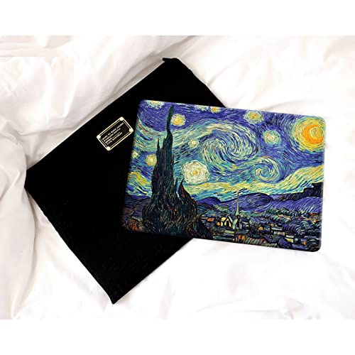 Funut for MacBook Pro 13 inch Case 2025 2024 2023-2016 M2 M1 A2338 A2251 A2289 A2159 A1989 A1706 A1708, Laptop Plastic Hard Shell MacBook Pro 13" Case Touch Bar, Van Gogh Starry Sky - color: 01 Starry Night, size: 2016-2024 Macbook Pro 13 Inch M1 M2
