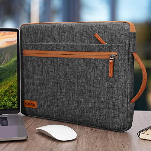 kizuna 13-13.3 inch Laptop Sleeve Case Water Resistant for 14" IdeaPad Flex 5i /13" MacBook Air 2017/14" Lenovo ThinkPad X1 Carbon/Yoga S740/14 ThinkPad T14 2022/Huawei MateBook D 14/HP Computer Bag - color: Brown, size: 13-13.3 Inch / 14" Lenovo ThinkPad