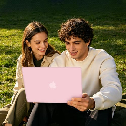 B BELK for MacBook Neo Case 13 inch 2026 Release Model A3404 with A18 Pro Chip, Slim Matte Hard Shell Case with Keyboard Cover & Screen Protector, Precision Fit Protective Laptop Cover, Rose Quartz - color: Rose Quartz