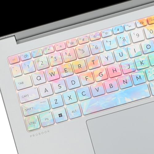 Keyboard Cover for 2026 2025 2024 HP EliteBook 640 645 G11 14" & HP EliteBook 1040 G11 14" Laptop Accessories Protective Skin, US Layout (NOT FIT EliteBook Ultra 14 & EliteBook 640 645 G8/G9/G10) - color: Dazzle