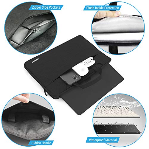 IBENZER Compatible with MacBook Pro 13 Inch Case 2015 2014 2013 end 2012 A1502 A1425, Hard Shell Case with Bag & Keyboard Cover & Screen Film for Old Version Mac Pro 13, Crystal Clear, R13-CYCL+3SP - color: Crystal Clear