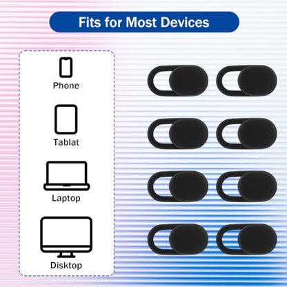 70pcs Laptop Camera Cover Slide Ultra-Thin Webcam Cover Compatible with Camera Universal for Smartphone, Computer Protect Your Privacy and Security