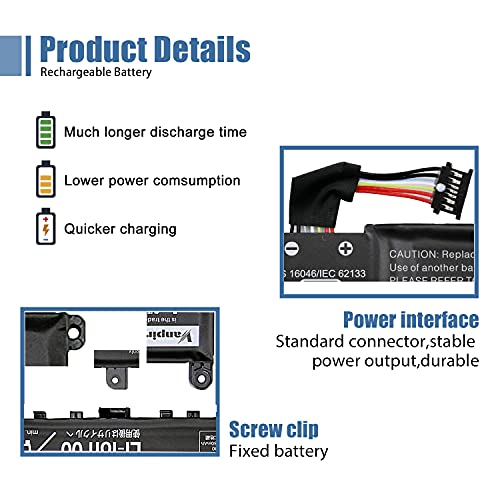 L17C4P72 Laptop Battery,15.36V 80Wh 5235mAh Compatible with Lenovo ThinkPad X1 Extreme 1st Gen/2nd Gen ThinkPad P1 1st Gen/2nd Gen Series L17M4P72 01AY968 01AY969 L18M4P71 01YU911 5B10V98091 - size: 12.4*3.15*0.28 inch L17C4P72