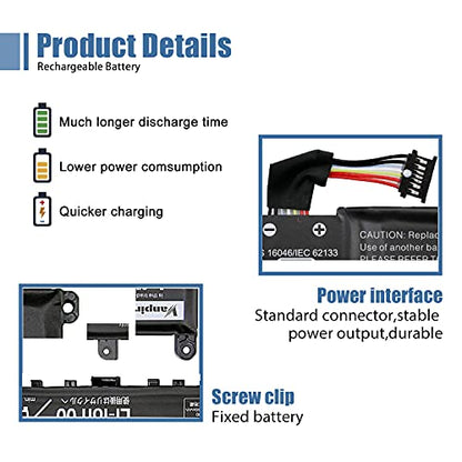 L17C4P72 Laptop Battery,15.36V 80Wh 5235mAh Compatible with Lenovo ThinkPad X1 Extreme 1st Gen/2nd Gen ThinkPad P1 1st Gen/2nd Gen Series L17M4P72 01AY968 01AY969 L18M4P71 01YU911 5B10V98091 - size: 12.4*3.15*0.28 inch L17C4P72
