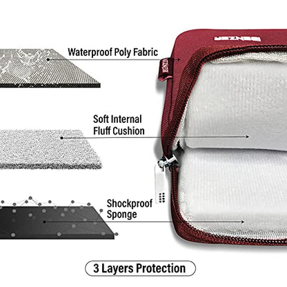 IBENZER Compatible with MacBook Pro 13 Inch Case 2015 2014 2013 end 2012 A1502 A1425, Hard Shell Case with Bag & Keyboard Cover & Screen Film for Old Version Mac Pro Retina 13, Wine Red, R13-WR+3SP - color: Wine Red