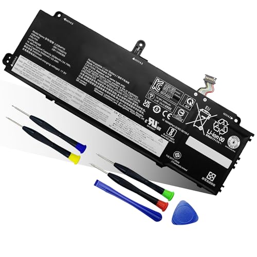 54.7Wh L22B4P70 L22C4P70 L22M4P70 for Lenovo ThinkPad X13 Gen 4,ThinkPad X13 Yoga Gen 4, ThinkPad X13 Gen 5, ThinkPad X13 2-in-1 Gen 5 Series – Parts Number L22D3P76 L22C3P74 L22M3P76 – 15.48V - size: 9.61*4.06*0.21 IN L22B4P70