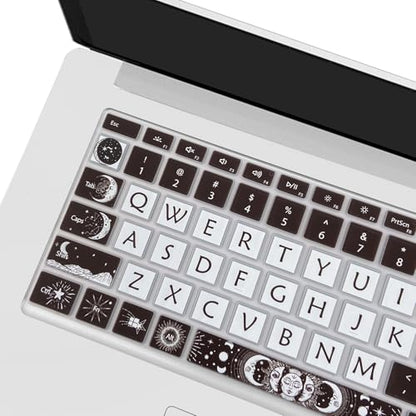 Cute Keyboard Cover for Microsoft Surface Laptop 3/4 / 5 13.5”&15”, Surface Laptop Studio 1/2 14.4”, Sun and Moon - color: Sun and Moon