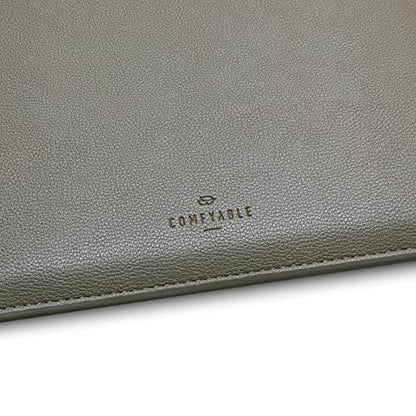 Comfyable Laptop Sleeve 13 Inch Precisely Compatible with MacBook Air M5 2026 & MacBook Pro/Neo A18, Faux Leather Cover Case, Khaki Green - color: Khaki Green, size: For 13" MacBook Pro & Air & Neo
