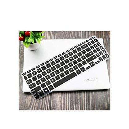 Compatible for Asus Vivobook 15 F512FA F512DA F512F F512 A512 A512FJ A512F X512F FA DA 15.6 Inch Silicone Laptop Keyboard Cover Skin,Black - color: black