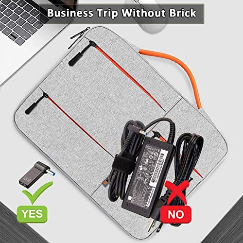 USB C to Slim Laptop 100W PD Power Charger 4.5mm Connector Tip Fit for All 65W/45W Dell laptops with Round Power Connector, Including Inspiron 13 14 15,3000 5000 7000 Series, XPS, Vostro Series Cable