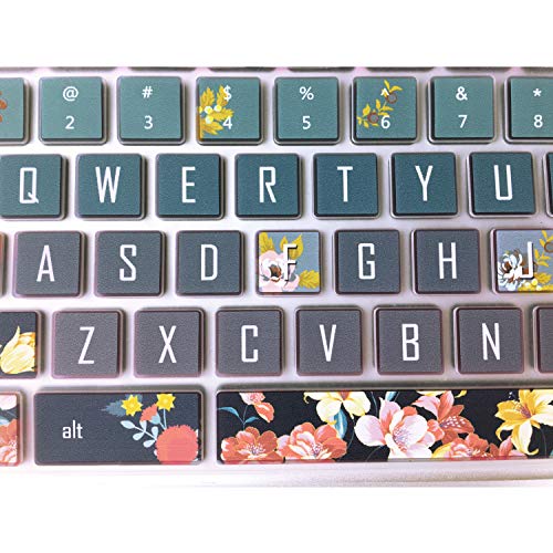 Silicon Keyboard Cover Skin for HP Chromebook 11 x360, 14-ca, 14-ak - Red Flower - color: Red Flower