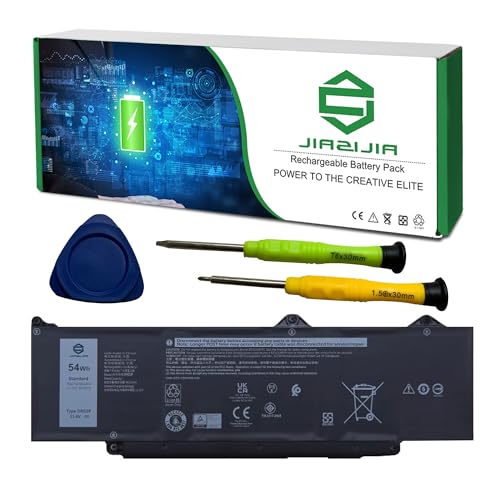 DR02P Laptop Battery Replacement for Dell Latitude 5350 5440 5450 5540 5550 7455 3340 3440 3450 3540 3550 5340 Precision 3480 3490 3580 3590 Series 02X1V9 2X1V9 RXF9T 803W6 WYJ45 11.4V 54Wh - size: 13.4*5.8*1.1inch DR02P