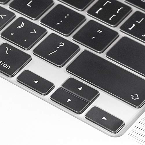 ProElife Keyboard Cover Skin for 2022 MacBook Pro 13.3 inch with Apple M2 Chip & 2021 2020 MacBook Pro 13 inch with Apple M1 (Model: A2338) Accessory Ultra Thin Transparent TPU Keyboard Cover (Clear) | Ultra Thin (0.13 mm), Durable Protective Skin, Dust-p