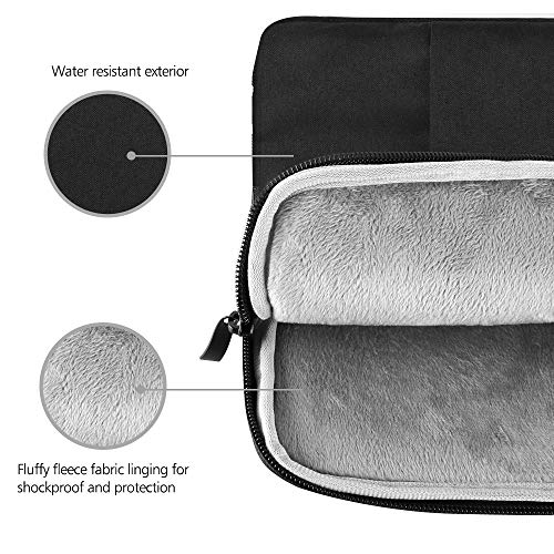 UPERFECT 18.5-inch Portable Monitor Case Polyester Laptop Sleeve Protective Case Vertical Style with Pocket Zipper for 18.5-inch Monitor Laptop Pad Tablet - size: 18.5"