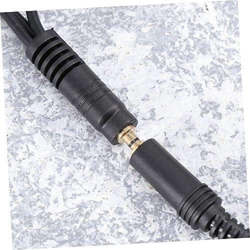 OSALADI Audio Splitter Cable for Headset Microphone Compact Stereo Adapter for Mobile Devices and Laptops Connectors for Enhanced Sound Quality