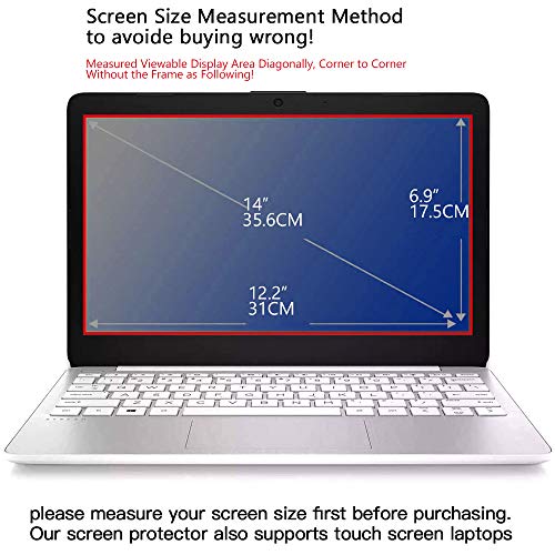 2 Pack 14" Laptop Screen Protector Eye Protection Anti Glare Anti Blue Light Screen Protector for 14 Inch with 16:9 Aspect Ratio Laptop | Eye Protection, Anti Glare, Anti Blue Light, Compatible with HP/DELL/Asus/Acer/Sony/Samsung/Lenovo/Toshiba/Razer 16:9