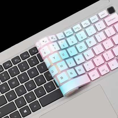 Keyboard Cover Skin for Dell Latitude 3440 3450 5450 5440 5430 5431 5420 14", Latitude 14" 7450 7440 7430 7420 7410 9420 9430, Latitude 16" 7650 7640, Latitude 9520 9510 7520 15.6" 2025-2022-CY - color: Candycolors