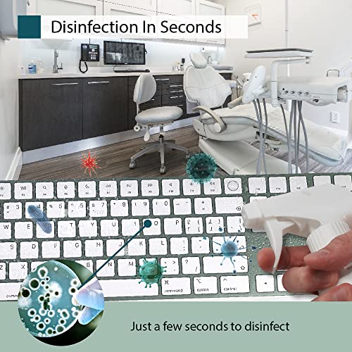 KeyboardMask Matte Finish Keyboard Cover Compatible with 2021 iMac Apple Wireless Magic Keyboard with Numeric, 0.12mm Ultra Thin Fully Covered Flat Style Wipeable Anti-Dust Protector