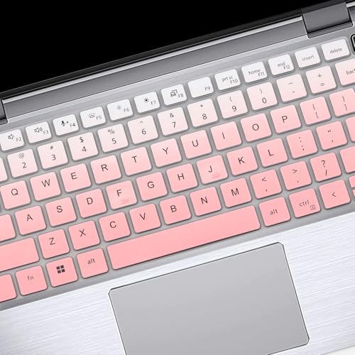 Keyboard Cover for Dell Latitude 14" 3450 3440 5450 5440 5430 5431 5420 7450 7440 7430 7420 7410, Dell Latitude 14" 9420 9430, Latitude 16 7650 7640, Latitude 15.6" 9520 9510 7520 -Ombrepink - color: Ombrepink